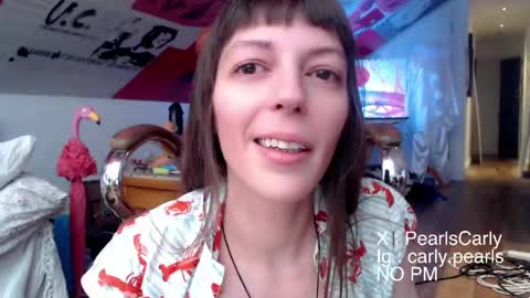Snapshot of carlypearls chatting on March 2026 05:45:01 AM Carly Pearls online show from March 2026 05:45:01 AM