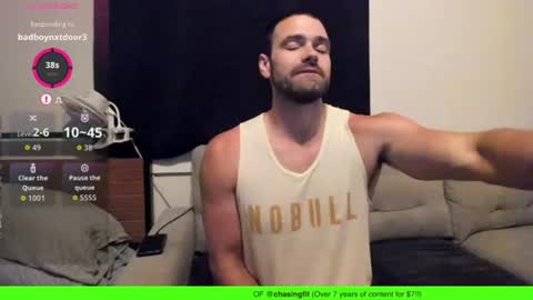 Snapshot of chasemason20 chatting on June 2026 12:22:02 AM Onlyfans chasingfit Instagram the arguer Twitter chasingfitOF online show from June 2026 12:22:02 AM