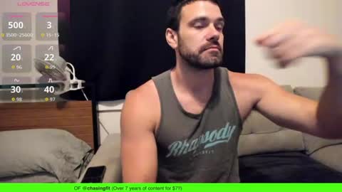 Snapshot of chasemason20 chatting on July 2026 09:24:01 PM Onlyfans chasingfit Instagram the arguer Twitter chasingfitOF online show from July 2026 09:24:01 PM