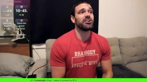 Snapshot of chasemason20 chatting on July 2026 01:23:02 AM Onlyfans chasingfit Instagram the arguer Twitter chasingfitOF online show from July 2026 01:23:02 AM