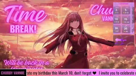 Vanesa online show from March 2025 10:21:01 PM