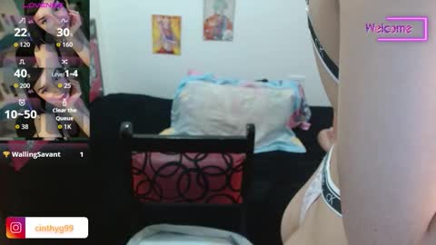 cinthyagomez6 online show from January 2026 06:21:01 PM