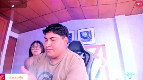 Snapshot of cloe_x_billy chatting on September 2025 08:25:01 PM Cloe x Billy online show from September 2025 08:25:01 PM