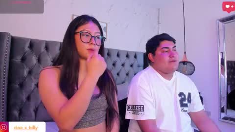 Snapshot of cloe_x_billy chatting on October 2025 02:29:01 PM Cloe x Billy online show from October 2025 02:29:01 PM