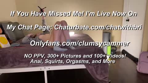B Bri ClumsySCHEDULE online show from October 2025 01:05:01 AM