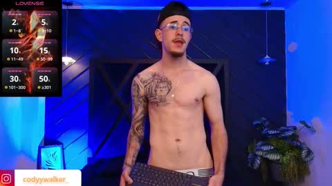 Snapshot of codyywalker chatting on February 2026 06:01:02 AM Cody Walker online show from February 2026 06:01:02 AM