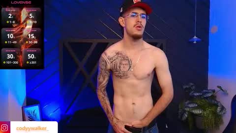 Snapshot of codyywalker chatting on February 2026 05:52:01 AM Cody Walker online show from February 2026 05:52:01 AM