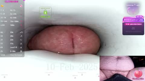 Snapshot of controlmytoys chatting on February 2025 07:07:01 PM Control online show from February 2025 07:07:01 PM