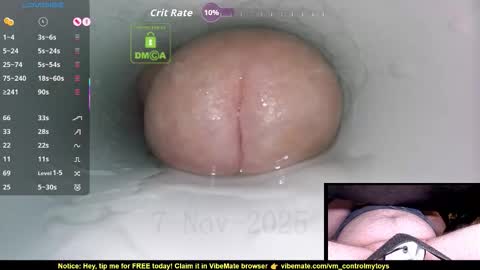 Snapshot of controlmytoys chatting on November 2025 09:48:01 PM Control online show from November 2025 09:48:01 PM