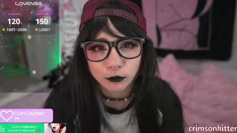 Snapshot of crimsonkitten chatting on March 2025 10:32:02 AM Crimson Kitten online show from March 2025 10:32:02 AM