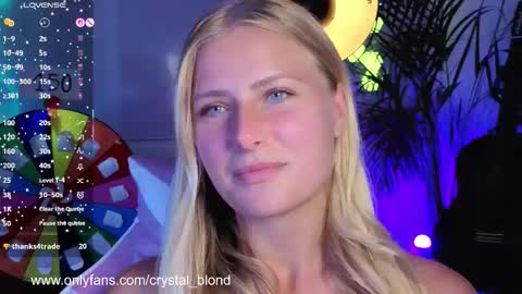 Snapshot of crystal_blond chatting on September 2025 09:04:01 PM Crystal online show from September 2025 09:04:01 PM