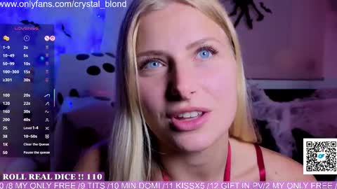 Snapshot of crystal_blond chatting on October 2025 07:25:02 PM Crystal online show from October 2025 07:25:02 PM