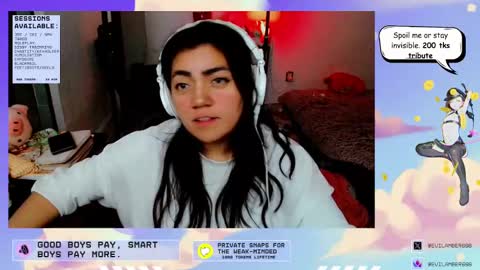 Snapshot of cuteambervi chatting on October 2025 09:01:01 PM Princess Amber online show from October 2025 09:01:01 PM