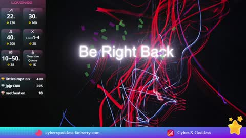 Lily Goddess online show from December 2024 10:23:02 AM