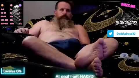 Snapshot of daddydraco82 chatting on March 2026 11:42:02 PM Daddy Draco online show from March 2026 11:42:02 PM