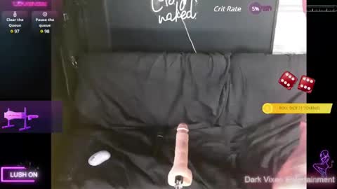 Snapshot of daddysdarkvixen chatting on March 2025 07:32:01 PM DarkVixenEnt online show from March 2025 07:32:01 PM