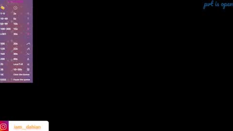 Dahiana  online show from June 2026 01:03:01 PM