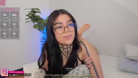 Snapshot of daliapunkt chatting on October 2025 10:51:01 PM Dalia online show from October 2025 10:51:01 PM