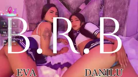 Danilu and Eva online show from November 2025 07:19:01 PM