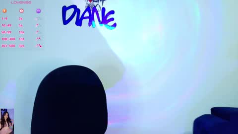 Snapshot of diane_1 chatting on February 2025 10:41:01 AM DIANE online show from February 2025 10:41:01 AM