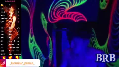 DOMINIC PRINCE   online show from October 2025 08:57:02 AM