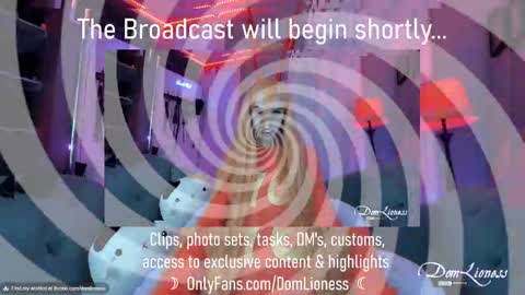 DomLioness online show from October 2025 11:20:01 PM