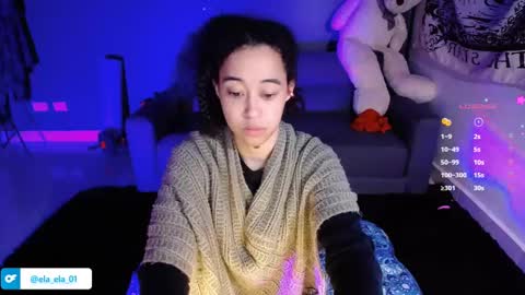 Snapshot of ela_0 chatting on December 2024 09:41:01 AM Ela Help me reach 100 thumbs up online show from December 2024 09:41:01 AM