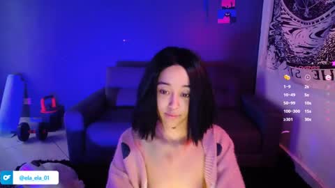Snapshot of ela_0 chatting on December 2024 11:13:01 AM Ela Help me reach 100 thumbs up online show from December 2024 11:13:01 AM