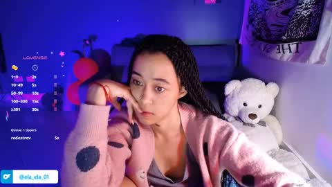 Snapshot of ela_0 chatting on January 2025 04:41:01 AM Ela Help me reach 100 thumbs up online show from January 2025 04:41:01 AM