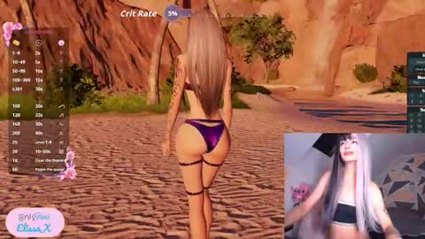 Snapshot of elissayum chatting on September 2025 07:57:01 PM Petite Yumi online show from September 2025 07:57:01 PM