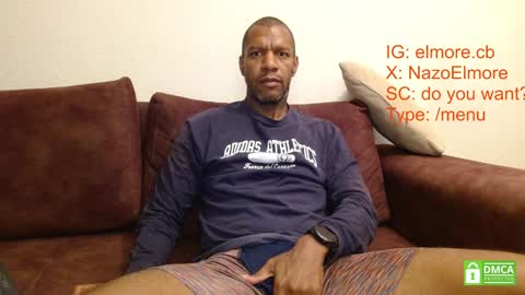 Snapshot of elmorenazogt chatting on January 2025 07:55:02 AM My name is Elmore. Please say hello I like to chat with you. If you have requests or dirty talk please use tip online show from January 2025 07:55:02 AM