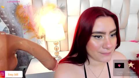 Snapshot of emily_hill___ chatting on February 2025 12:21:02 AM EMILY Monday 5-2 am From Tuesday to Friday5-1 am Colombia time online show from February 2025 12:21:02 AM