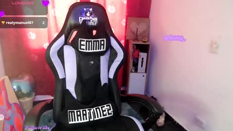 Snapshot of emmaamartinez chatting on February 2025 10:09:02 PM modelo independente online show from February 2025 10:09:02 PM