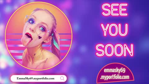 Snapshot of emmasky69 chatting on February 2025 05:53:01 AM Emma Sky online show from February 2025 05:53:01 AM