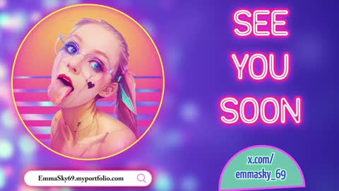 Snapshot of emmasky69 chatting on March 2025 06:57:02 AM Emma Sky online show from March 2025 06:57:02 AM