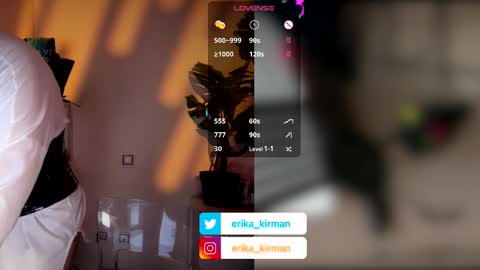 Snapshot of erika_kirman chatting on March 2026 10:26:01 AM Erika online show from March 2026 10:26:01 AM