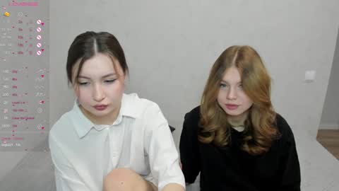Snapshot of eumomino chatting on February 2025 12:49:01 AM Veronica Tiia Lilith left to right online show from February 2025 12:49:01 AM