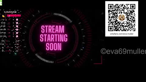 Eva  next show  8pm CEST AMST online show from February 2025 09:05:02 AM