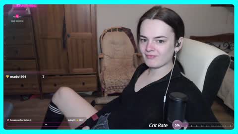 Snapshot of eva_katt chatting on December 2024 09:26:01 PM Gamer Katt online show from December 2024 09:26:01 PM