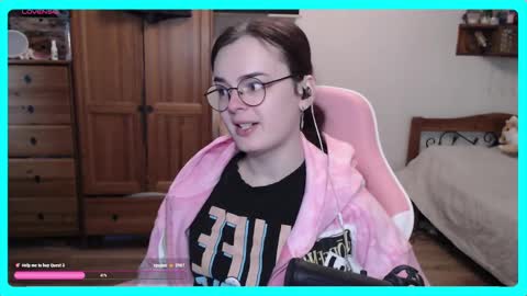 Snapshot of eva_katt chatting on February 2025 12:55:02 PM Gamer Katt online show from February 2025 12:55:02 PM