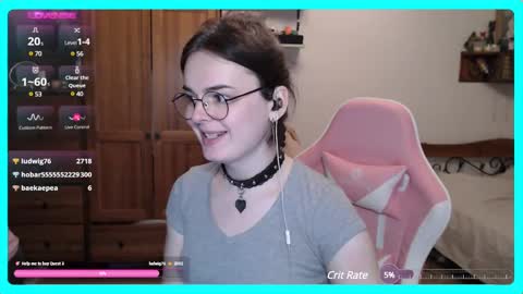 Snapshot of eva_katt chatting on February 2025 02:00:01 PM Gamer Katt online show from February 2025 02:00:01 PM