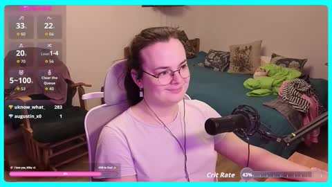 Snapshot of eva_katt chatting on February 2026 11:58:01 AM Gamer Katt online show from February 2026 11:58:01 AM