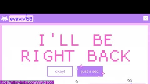 Snapshot of evavivi59 chatting on November 2025 03:17:01 AM Vivi online show from November 2025 03:17:01 AM