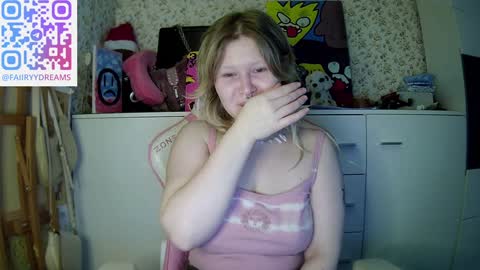 Snapshot of fairydreams_ chatting on January 2025 10:27:02 AM Arisha online show from January 2025 10:27:02 AM