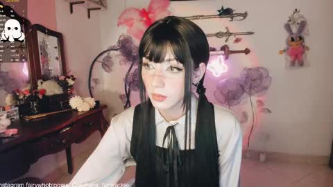 Snapshot of fairywhore chatting on February 2025 03:40:01 AM Jackie Cosplayer online show from February 2025 03:40:01 AM