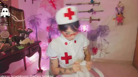 Snapshot of fairywhore chatting on February 2025 04:09:02 AM Jackie Cosplayer online show from February 2025 04:09:02 AM