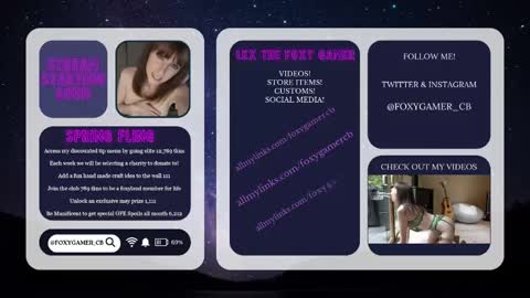 Lex Vive foxygamer cb online show from May 2026 01:03:02 AM