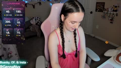 Snapshot of gennanyx chatting on January 2025 10:02:02 AM Genna Nyx online show from January 2025 10:02:02 AM