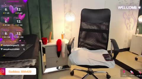 Snapshot of goddess__lilith_ chatting on January 2025 07:20:02 AM Lilith online show from January 2025 07:20:02 AM