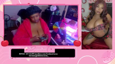 Snapshot of goddesscocoaa chatting on March 2026 11:55:02 AM Goddess Cocoa online show from March 2026 11:55:02 AM